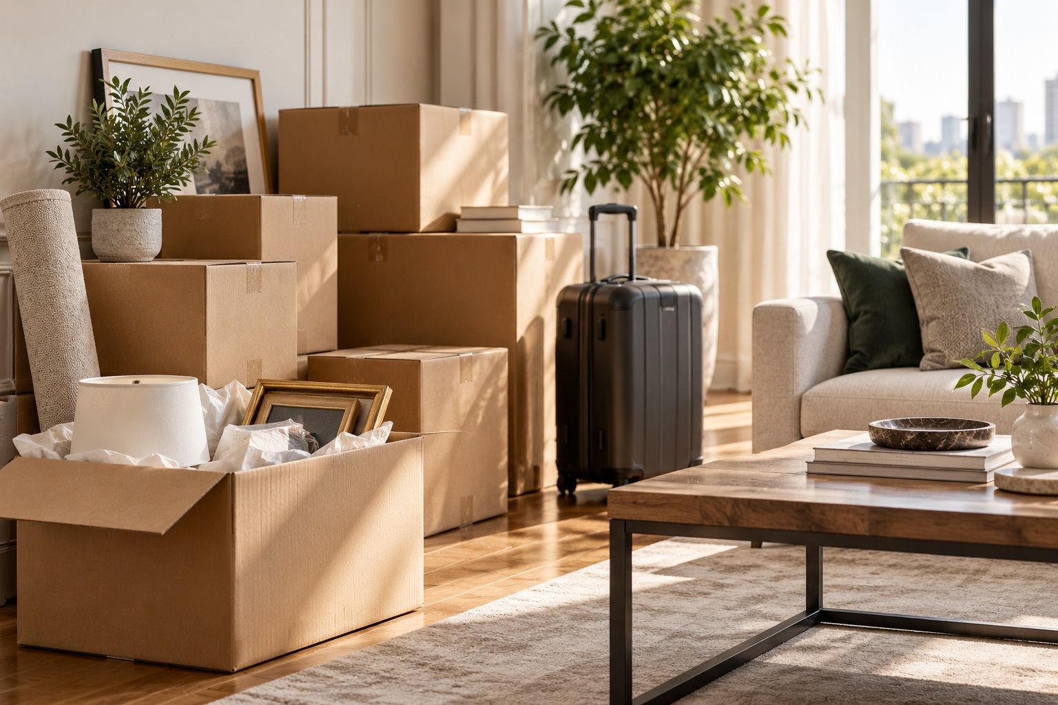 Personal effects relocation preparation